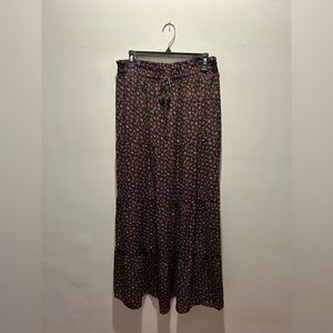 Drawstring Prairie Skirt Floral size L